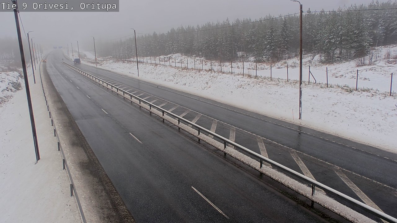Weather Camera Image Väg 9 Orivesi, Oritupa, Orivesi, Pirkanmaa