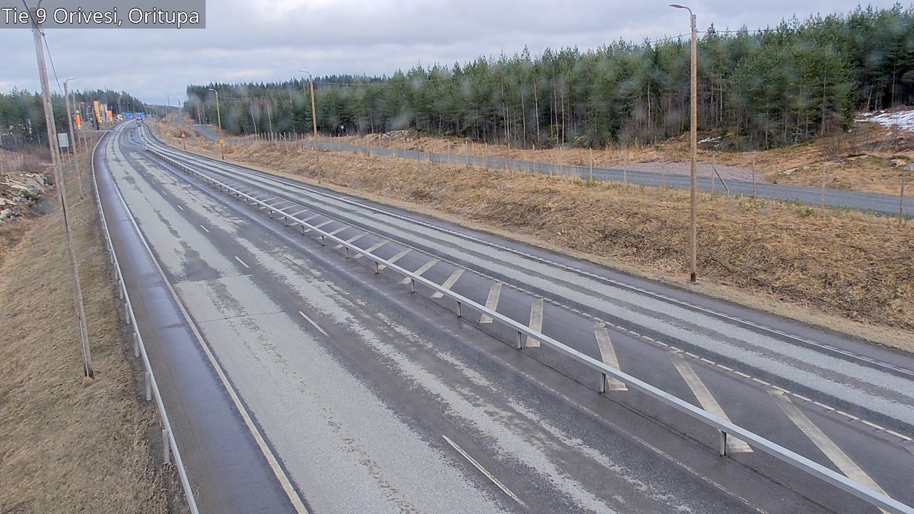 Weather Camera Image Väg 9 Orivesi, Oritupa, Orivesi, Pirkanmaa