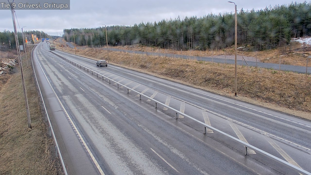 Weather Camera Image Väg 9 Orivesi, Oritupa, Orivesi, Pirkanmaa