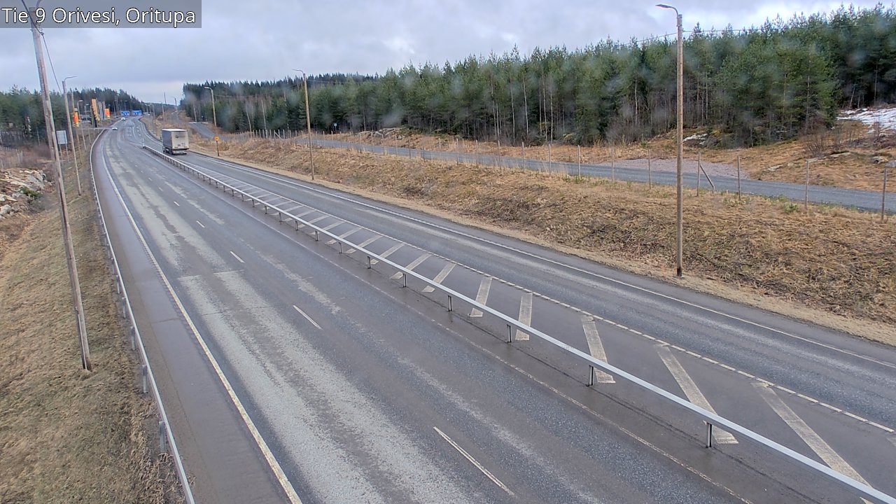 Weather Camera Image Väg 9 Orivesi, Oritupa, Orivesi, Pirkanmaa