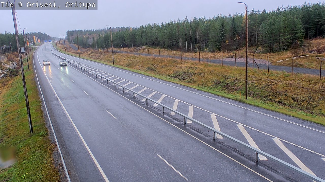 Weather Camera Image Väg 9 Orivesi, Oritupa, Orivesi, Pirkanmaa