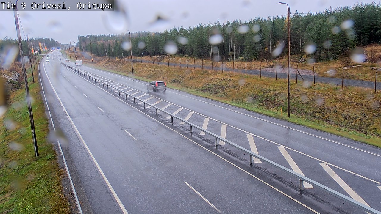 Weather Camera Image Väg 9 Orivesi, Oritupa, Orivesi, Pirkanmaa