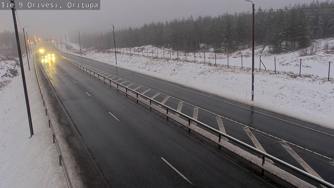 Weather Camera Image Väg 9 Orivesi, Oritupa, Orivesi, Pirkanmaa