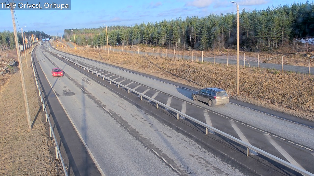 Weather Camera Image Road 9 Orivesi, Oritupa, Orivesi, Pirkanmaa