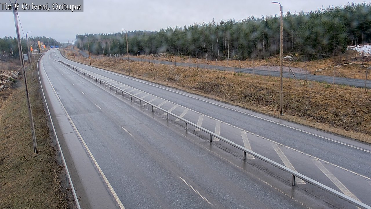 Weather Camera Image Väg 9 Orivesi, Oritupa, Orivesi, Pirkanmaa