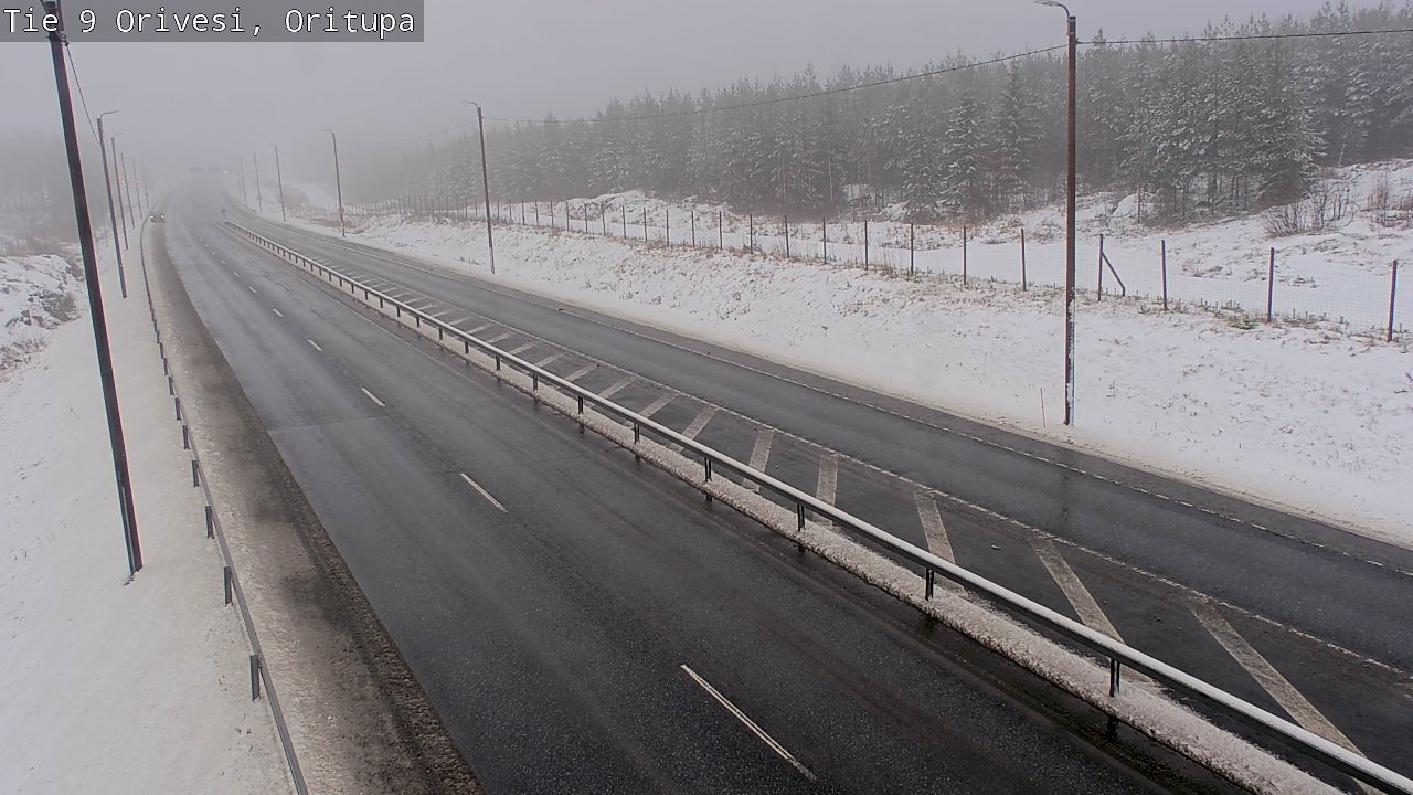 Weather Camera Image Väg 9 Orivesi, Oritupa, Orivesi, Pirkanmaa