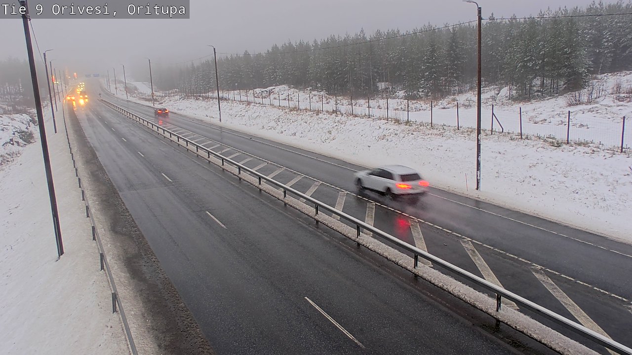 Weather Camera Image Väg 9 Orivesi, Oritupa, Orivesi, Pirkanmaa