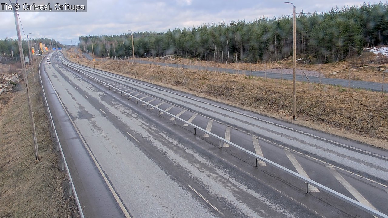 Weather Camera Image Väg 9 Orivesi, Oritupa, Orivesi, Pirkanmaa
