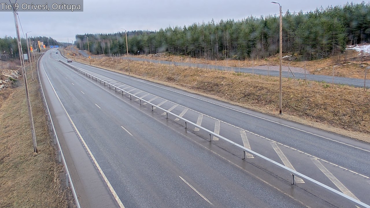 Weather Camera Image Väg 9 Orivesi, Oritupa, Orivesi, Pirkanmaa
