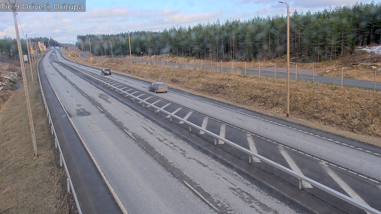 Weather Camera Image Väg 9 Orivesi, Oritupa, Orivesi, Pirkanmaa