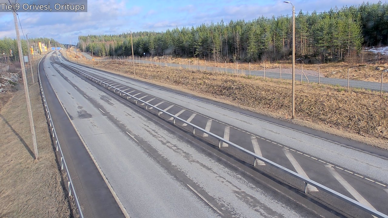 Weather Camera Image Väg 9 Orivesi, Oritupa, Orivesi, Pirkanmaa
