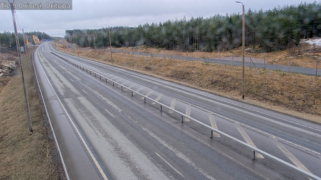 Weather Camera Image Väg 9 Orivesi, Oritupa, Orivesi, Pirkanmaa