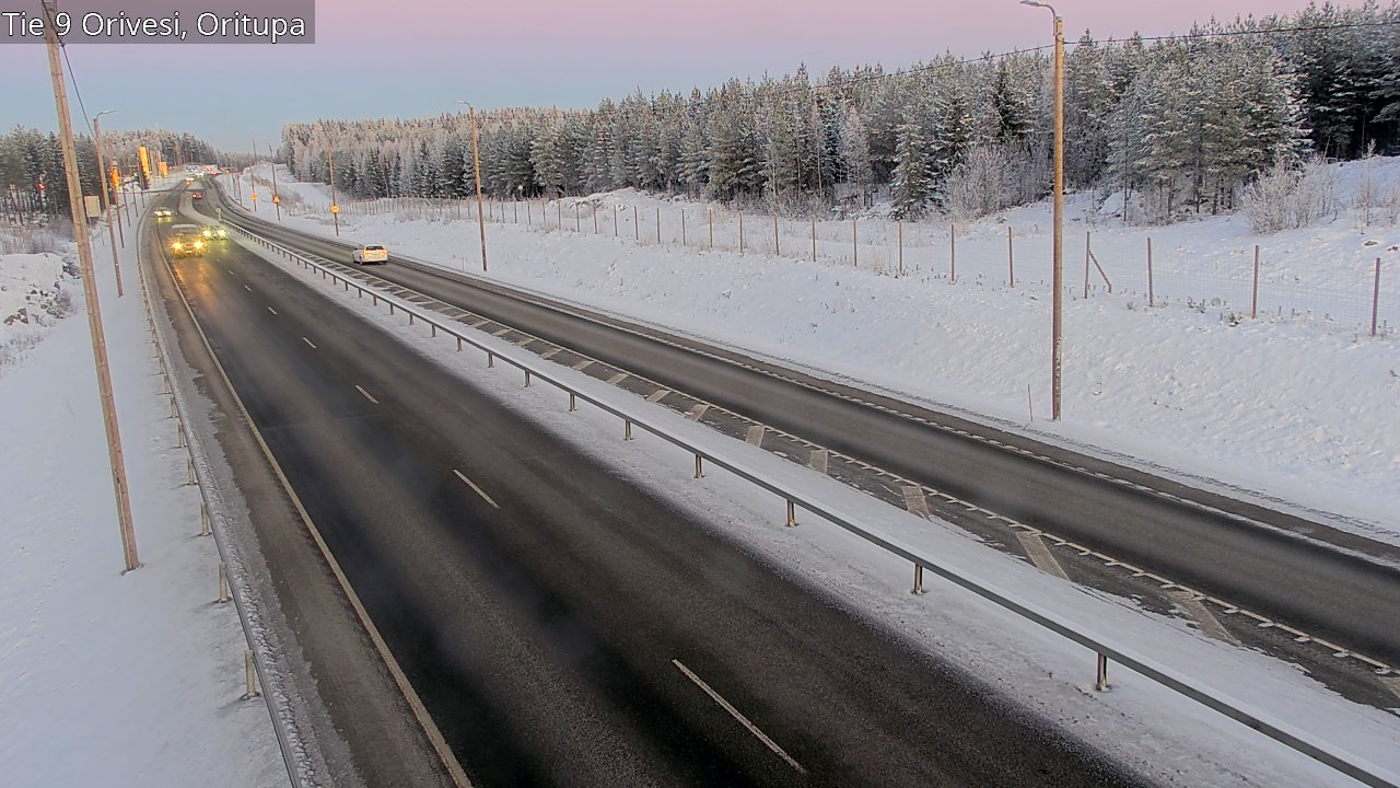 Weather Camera Image Road 9 Orivesi, Oritupa, Orivesi, Pirkanmaa