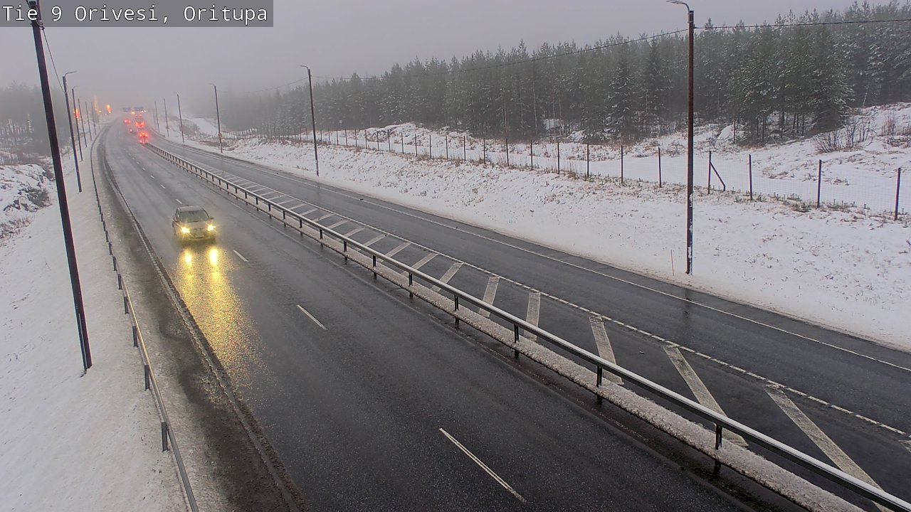Weather Camera Image Väg 9 Orivesi, Oritupa, Orivesi, Pirkanmaa