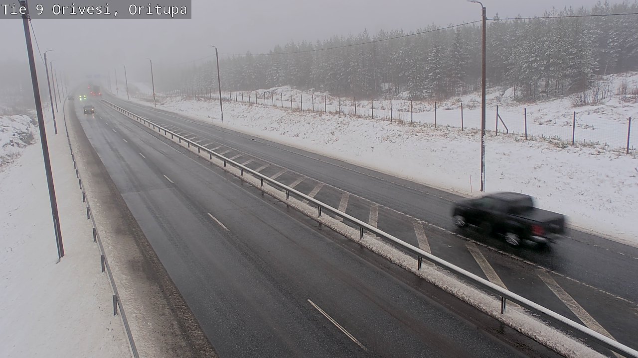 Weather Camera Image Väg 9 Orivesi, Oritupa, Orivesi, Pirkanmaa