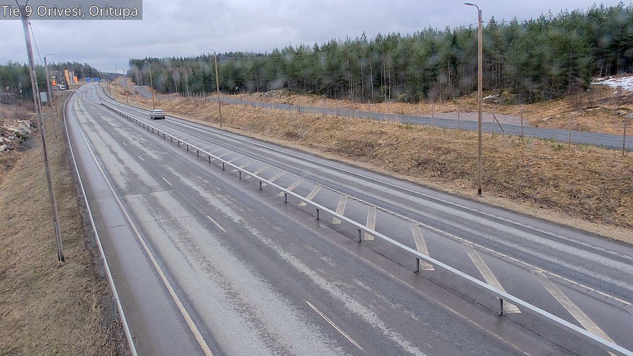 Weather Camera Image Väg 9 Orivesi, Oritupa, Orivesi, Pirkanmaa