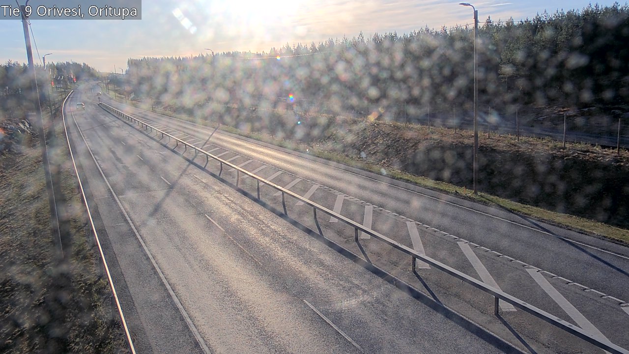 Weather Camera Image Väg 9 Orivesi, Oritupa, Orivesi, Pirkanmaa