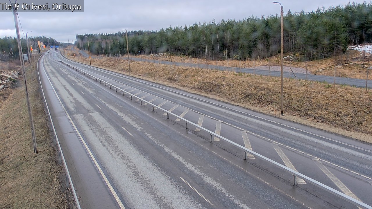 Weather Camera Image Väg 9 Orivesi, Oritupa, Orivesi, Pirkanmaa