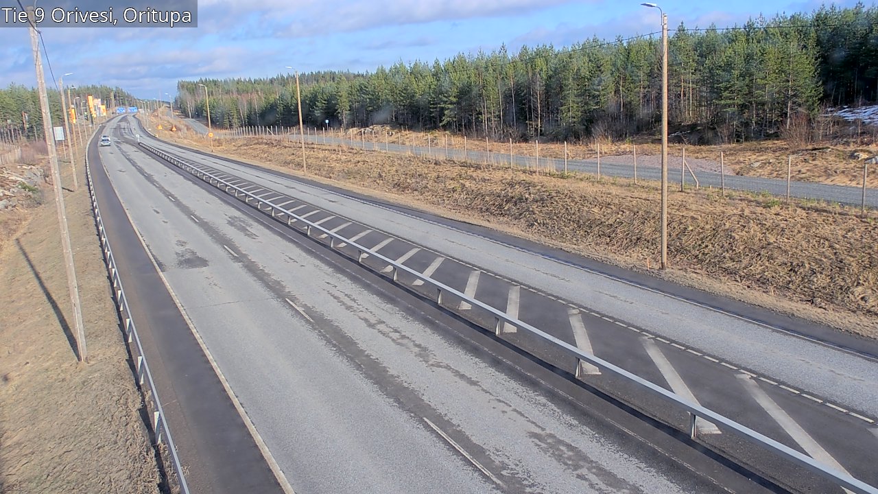 Weather Camera Image Väg 9 Orivesi, Oritupa, Orivesi, Pirkanmaa