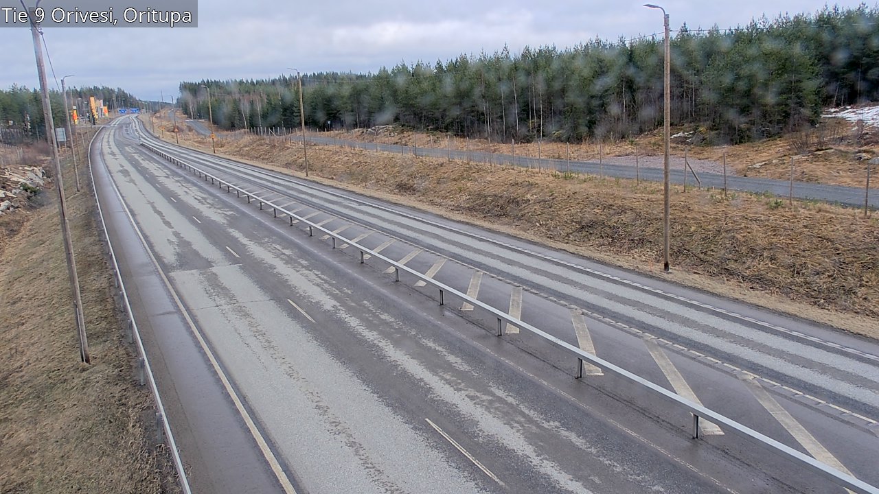 Weather Camera Image Väg 9 Orivesi, Oritupa, Orivesi, Pirkanmaa