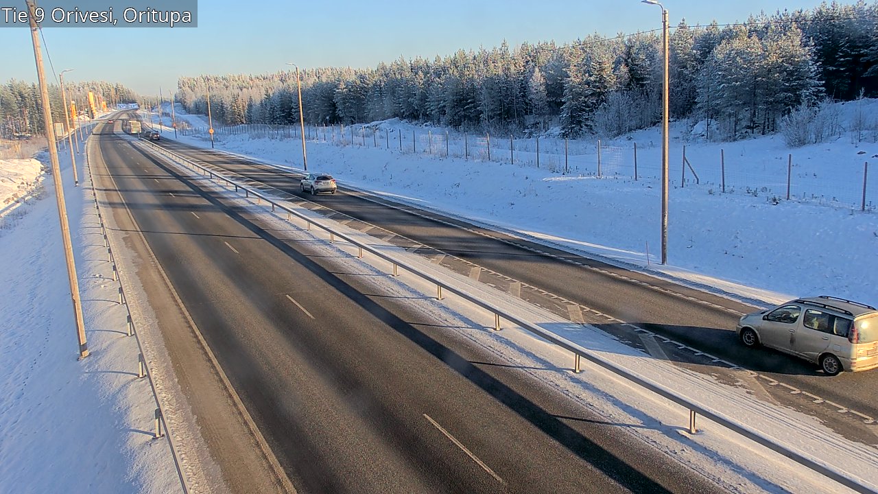 Weather Camera Image Road 9 Orivesi, Oritupa, Orivesi, Pirkanmaa