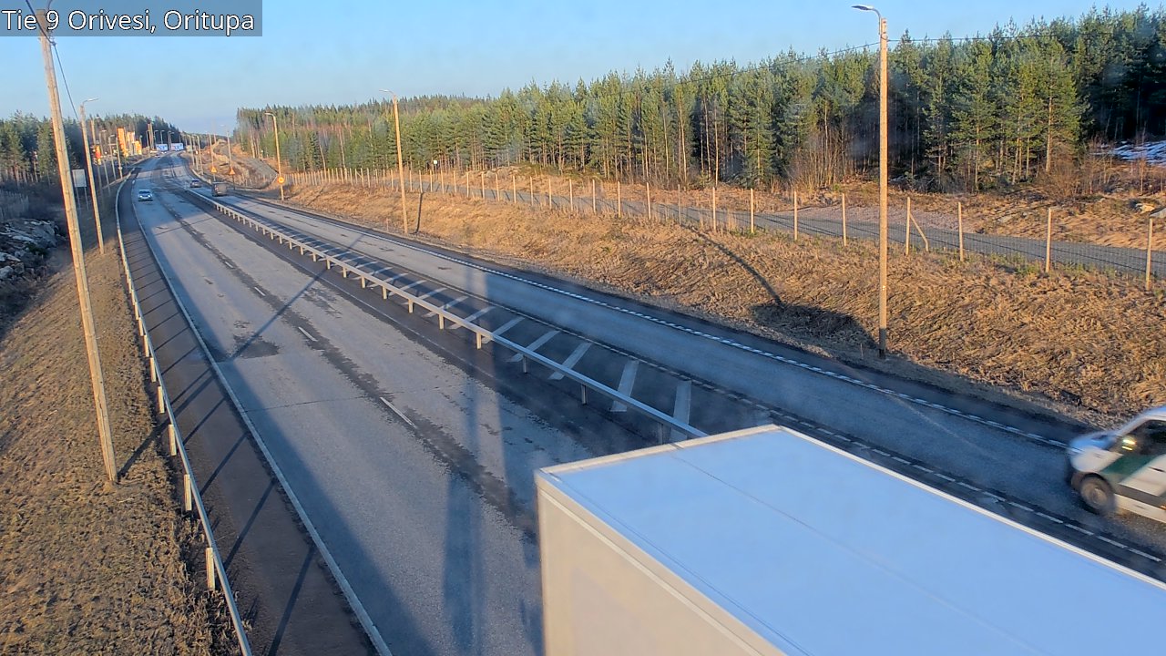 Weather Camera Image Road 9 Orivesi, Oritupa, Orivesi, Pirkanmaa