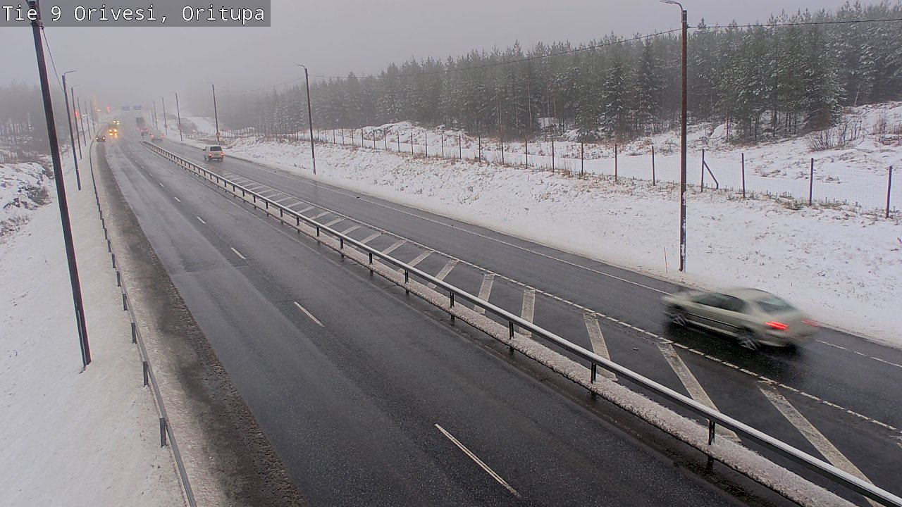 Weather Camera Image Väg 9 Orivesi, Oritupa, Orivesi, Pirkanmaa
