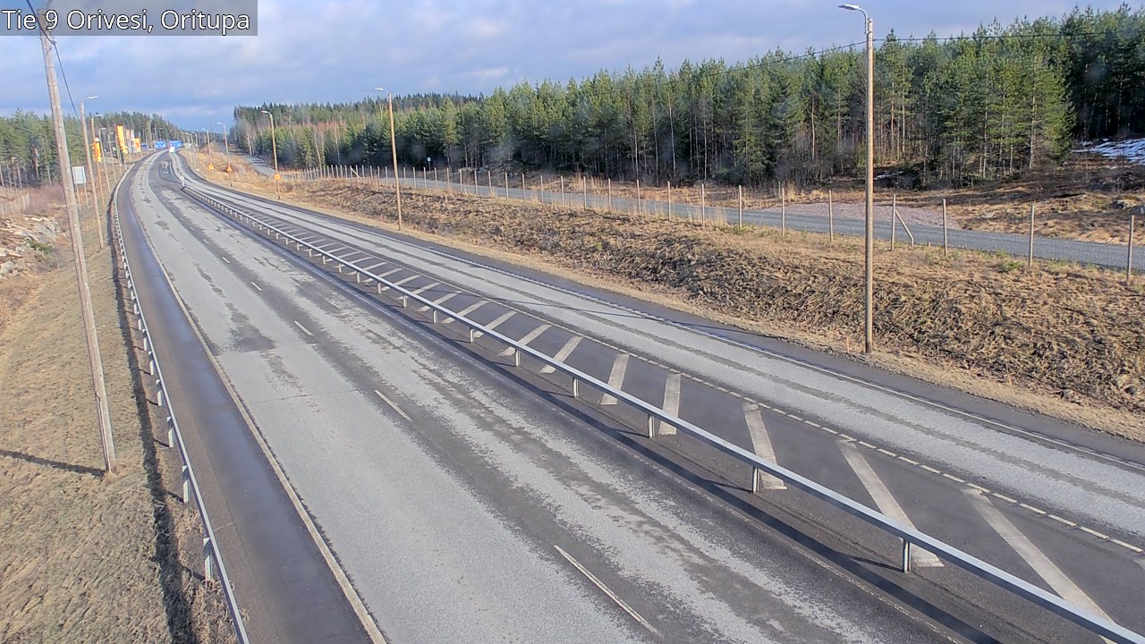 Weather Camera Image Väg 9 Orivesi, Oritupa, Orivesi, Pirkanmaa