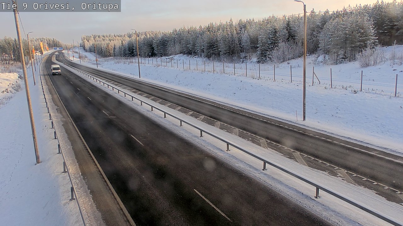 Weather Camera Image Road 9 Orivesi, Oritupa, Orivesi, Pirkanmaa