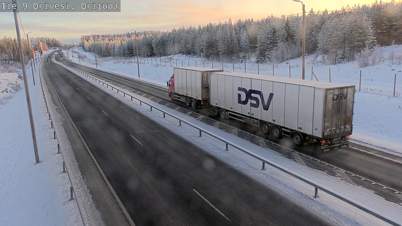 Weather Camera Image Road 9 Orivesi, Oritupa, Orivesi, Pirkanmaa