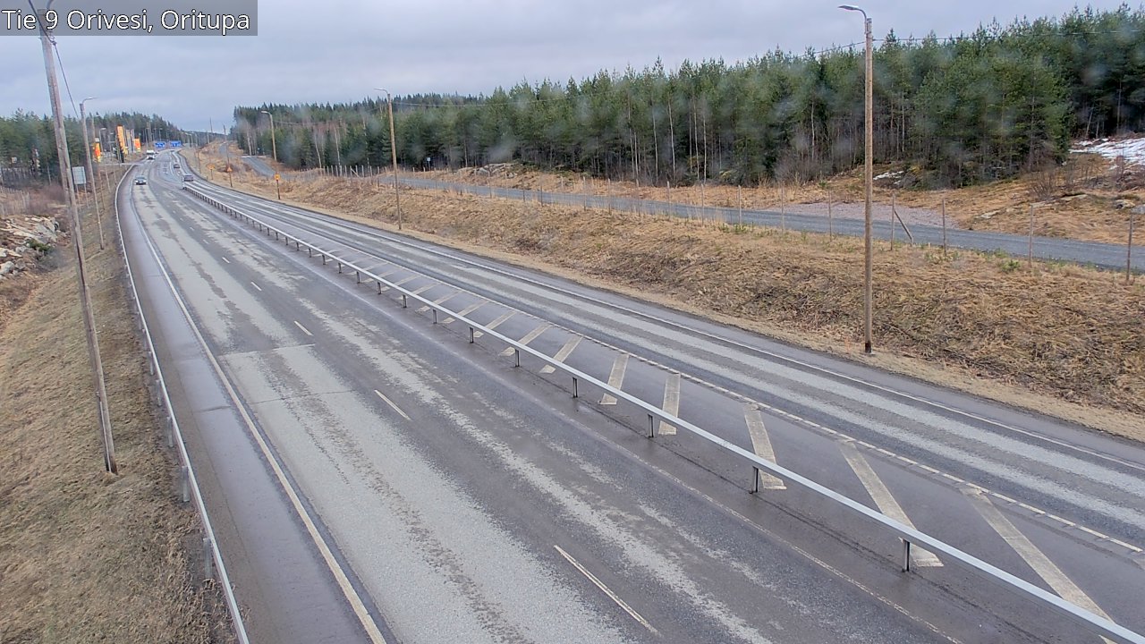 Weather Camera Image Väg 9 Orivesi, Oritupa, Orivesi, Pirkanmaa