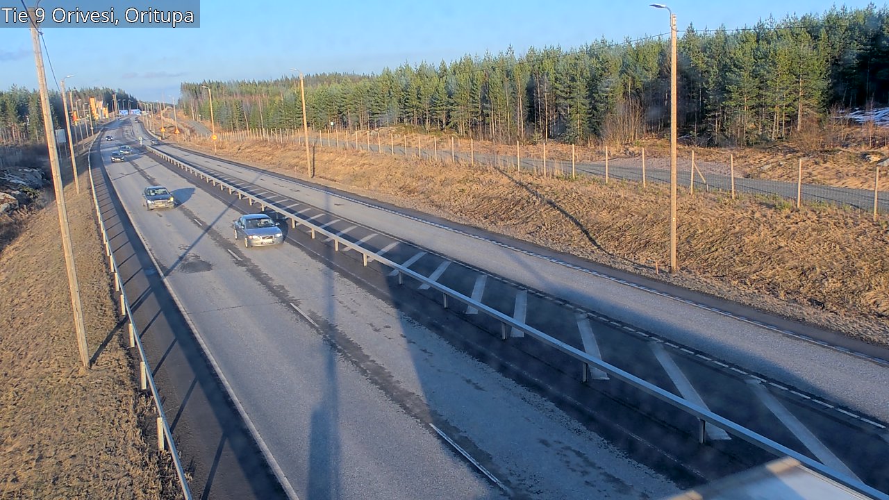 Weather Camera Image Road 9 Orivesi, Oritupa, Orivesi, Pirkanmaa