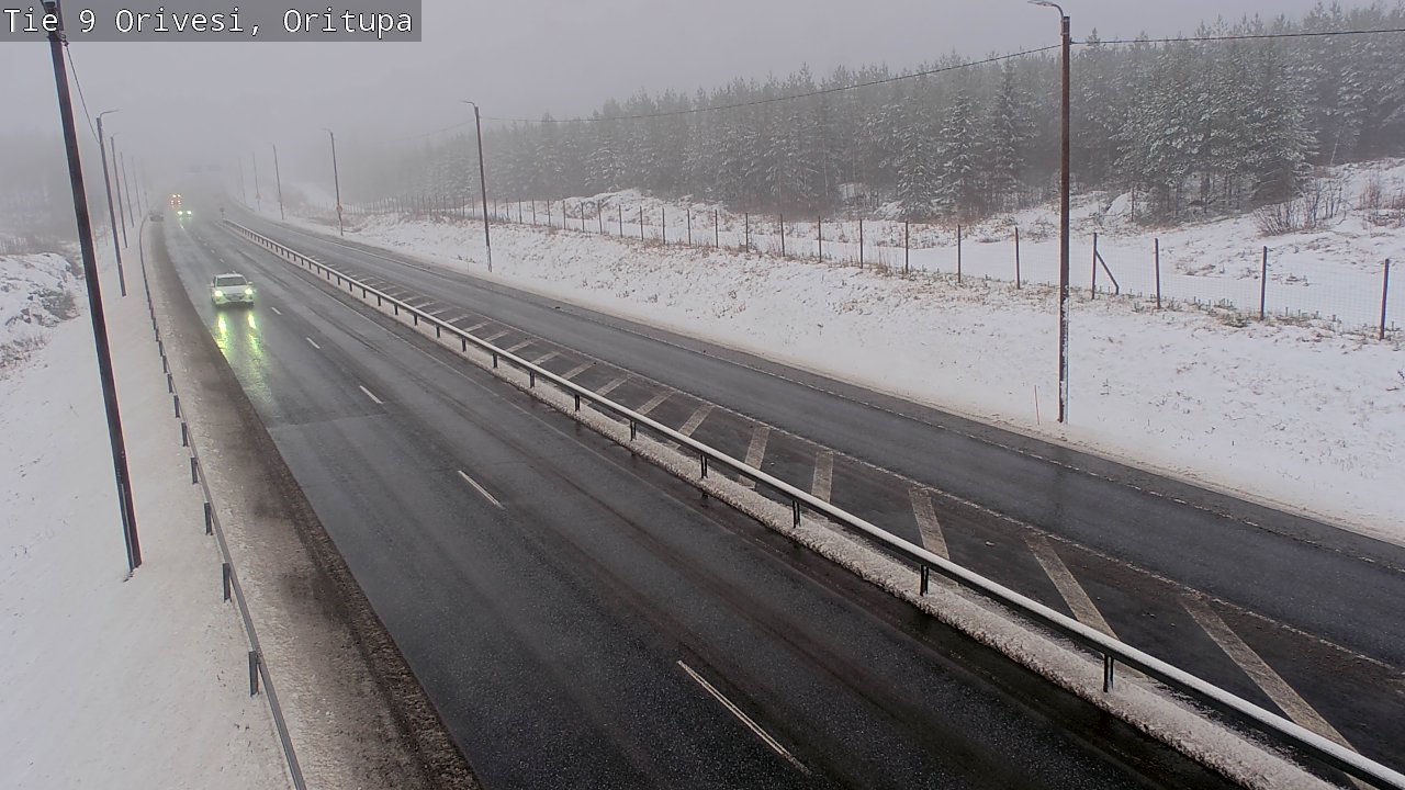 Weather Camera Image Väg 9 Orivesi, Oritupa, Orivesi, Pirkanmaa