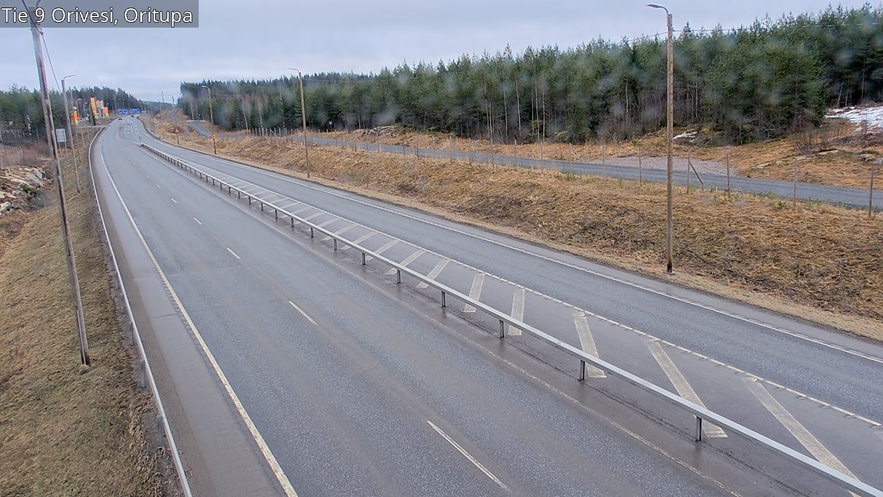 Weather Camera Image Road 9 Orivesi, Oritupa, Orivesi, Pirkanmaa