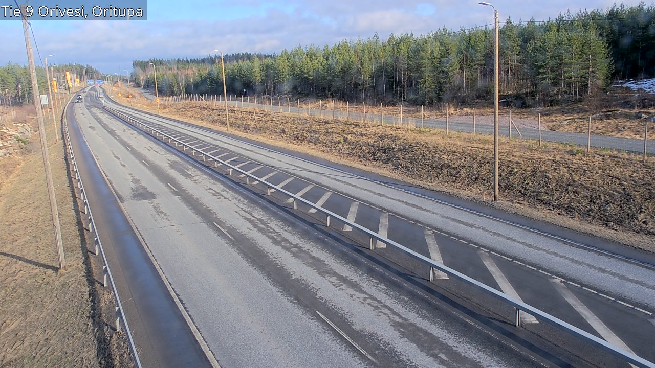 Weather Camera Image Väg 9 Orivesi, Oritupa, Orivesi, Pirkanmaa