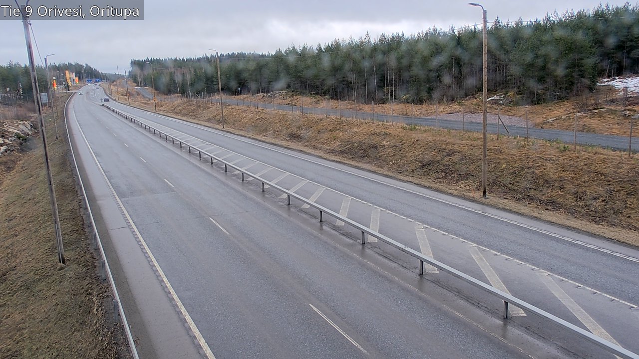 Weather Camera Image Väg 9 Orivesi, Oritupa, Orivesi, Pirkanmaa