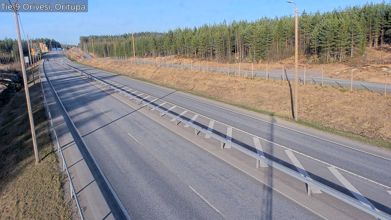 Weather Camera Image Road 9 Orivesi, Oritupa, Orivesi, Pirkanmaa