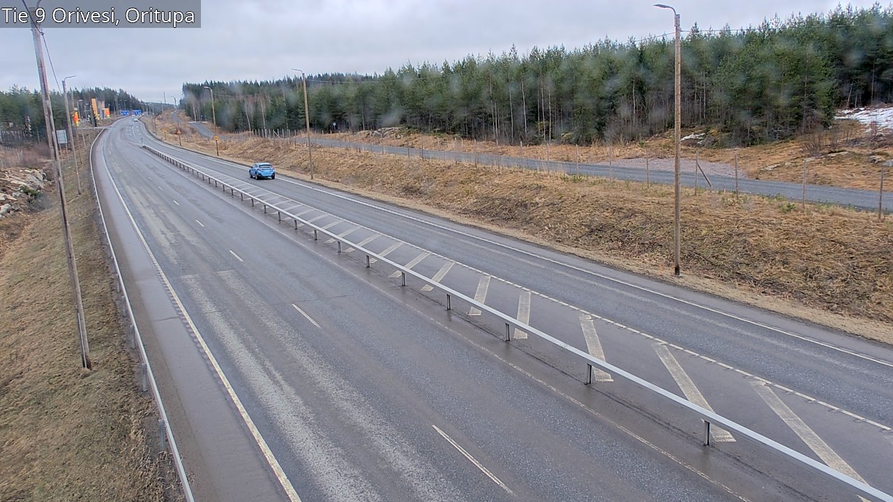 Weather Camera Image Väg 9 Orivesi, Oritupa, Orivesi, Pirkanmaa