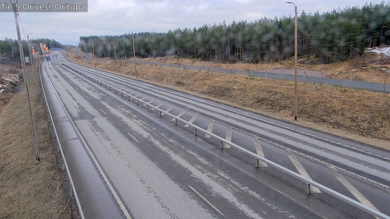 Weather Camera Image Väg 9 Orivesi, Oritupa, Orivesi, Pirkanmaa