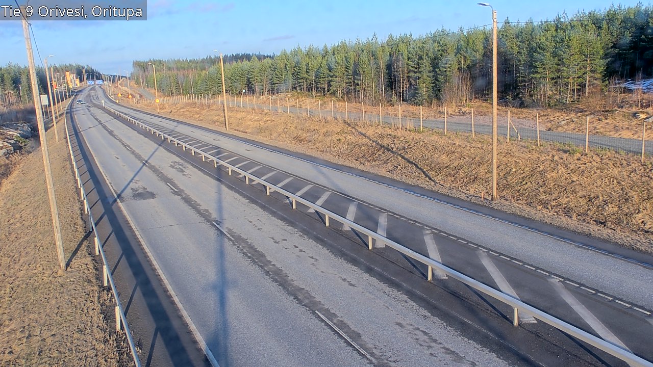 Weather Camera Image Road 9 Orivesi, Oritupa, Orivesi, Pirkanmaa