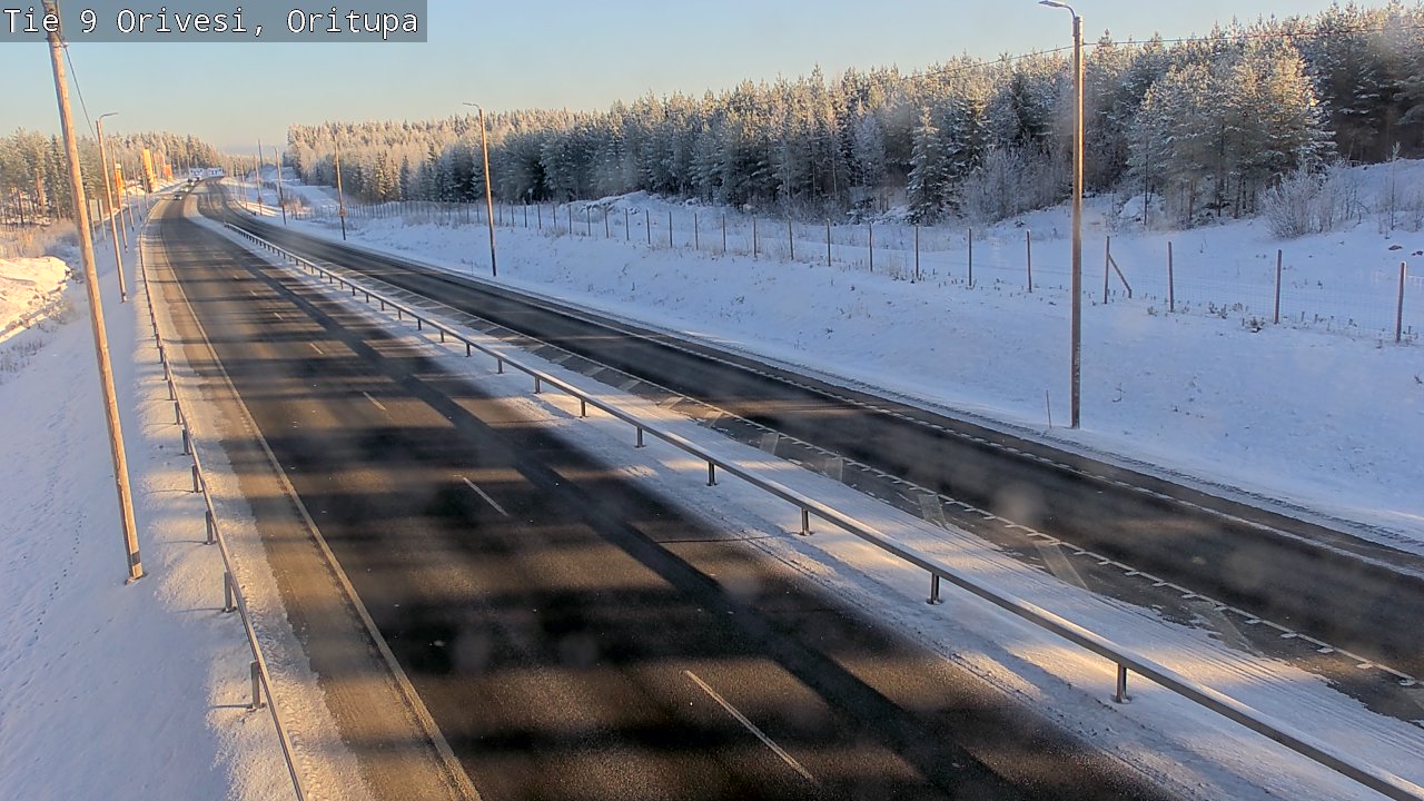 Weather Camera Image Road 9 Orivesi, Oritupa, Orivesi, Pirkanmaa