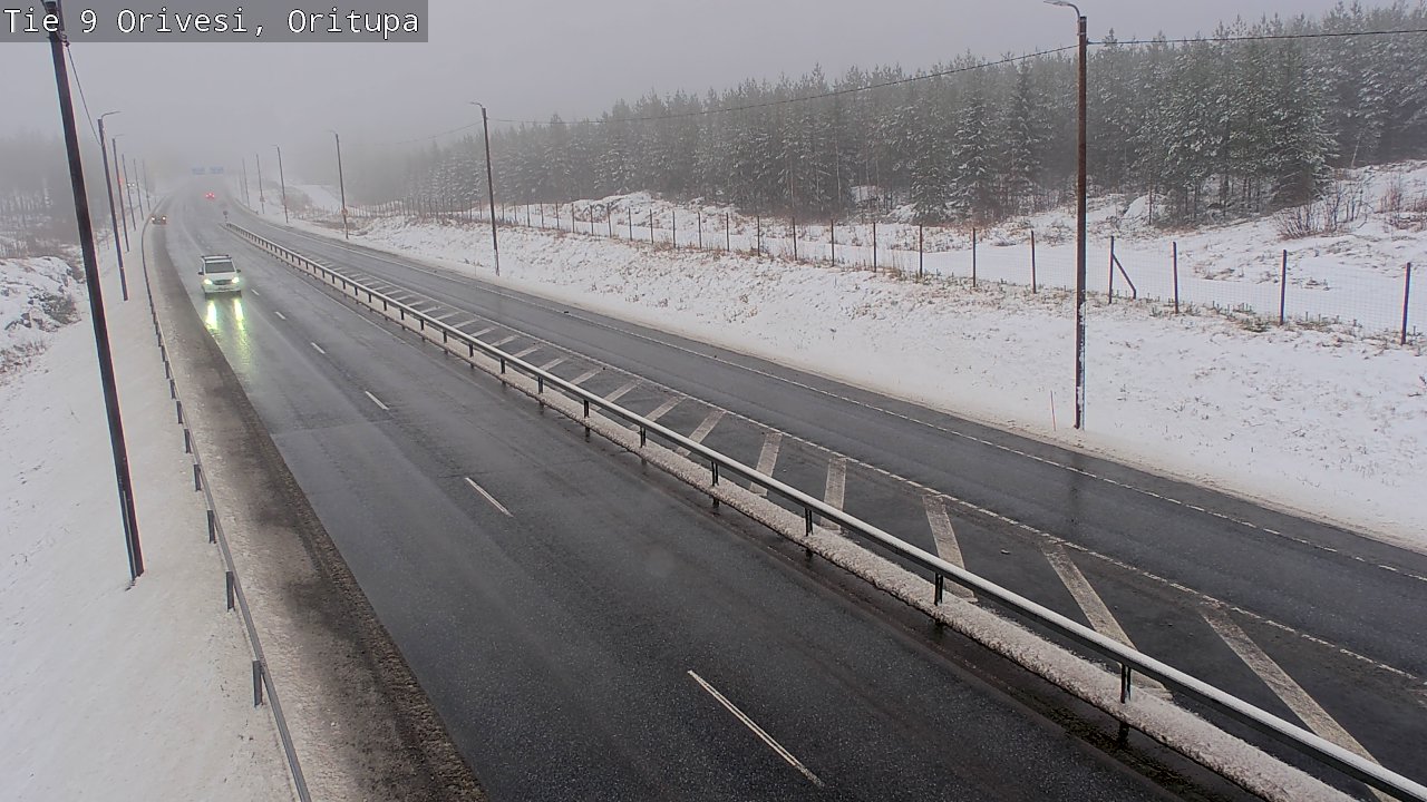 Weather Camera Image Väg 9 Orivesi, Oritupa, Orivesi, Pirkanmaa