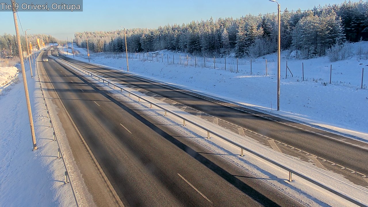 Weather Camera Image Road 9 Orivesi, Oritupa, Orivesi, Pirkanmaa