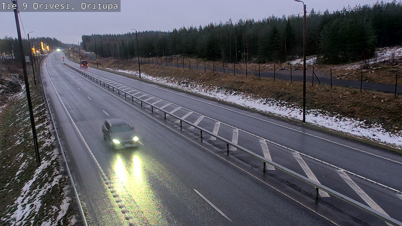 Weather Camera Image Väg 9 Orivesi, Oritupa, Orivesi, Pirkanmaa