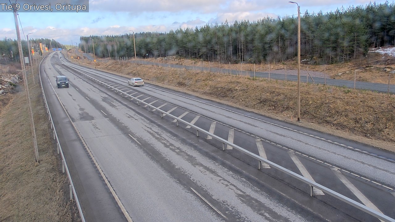 Weather Camera Image Väg 9 Orivesi, Oritupa, Orivesi, Pirkanmaa