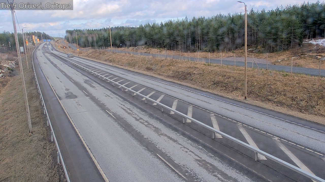 Weather Camera Image Väg 9 Orivesi, Oritupa, Orivesi, Pirkanmaa