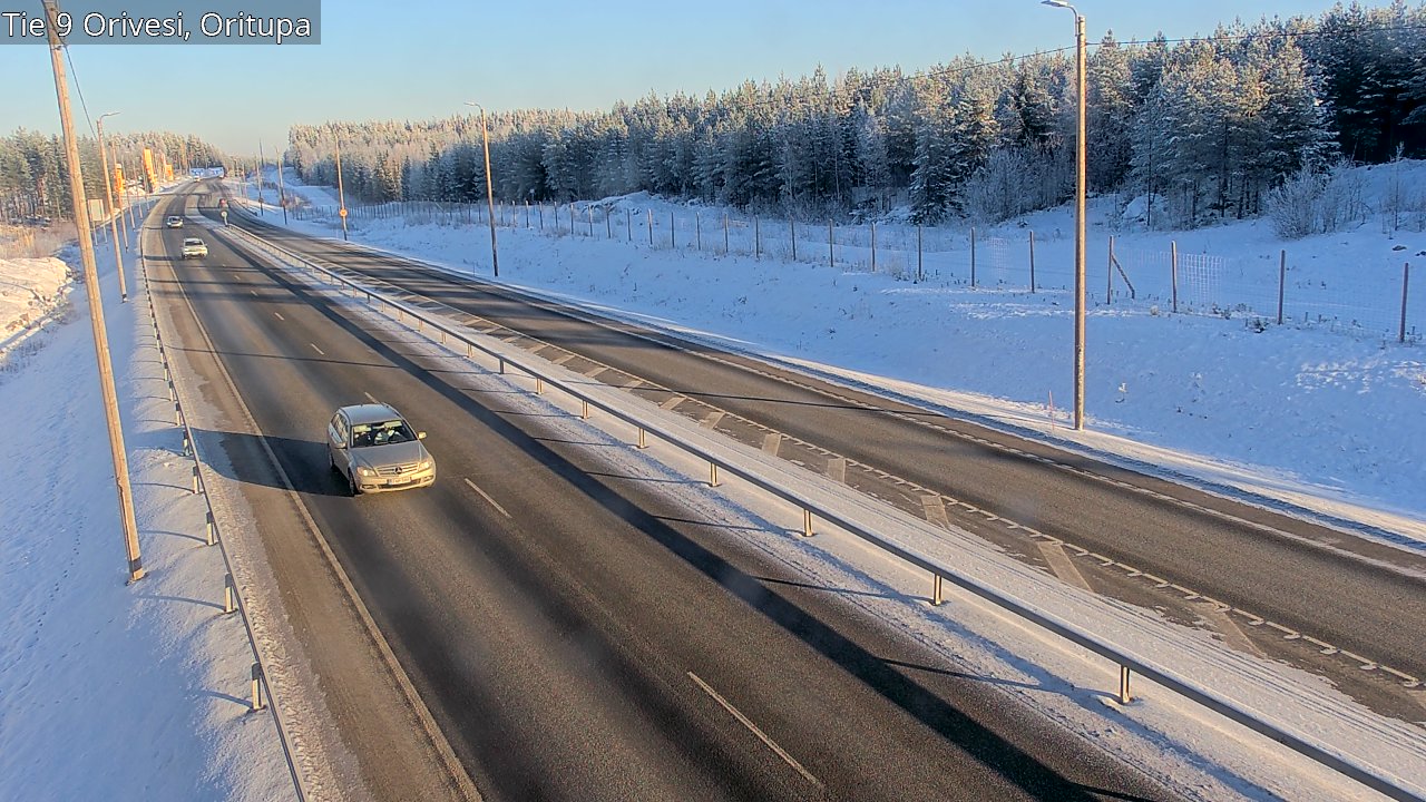 Weather Camera Image Road 9 Orivesi, Oritupa, Orivesi, Pirkanmaa