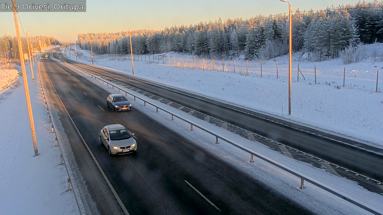 Weather Camera Image Road 9 Orivesi, Oritupa, Orivesi, Pirkanmaa
