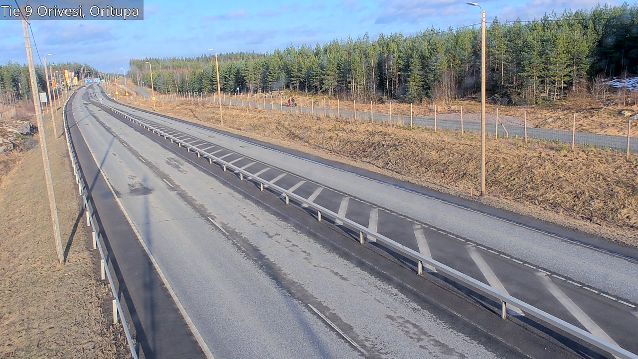 Weather Camera Image Road 9 Orivesi, Oritupa, Orivesi, Pirkanmaa