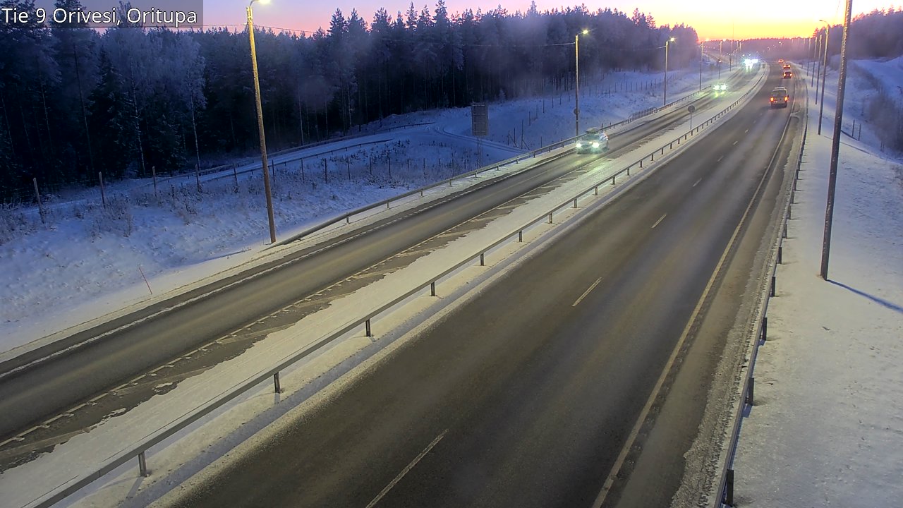 Weather Camera Image Road 9 Orivesi, Oritupa, Orivesi, Pirkanmaa